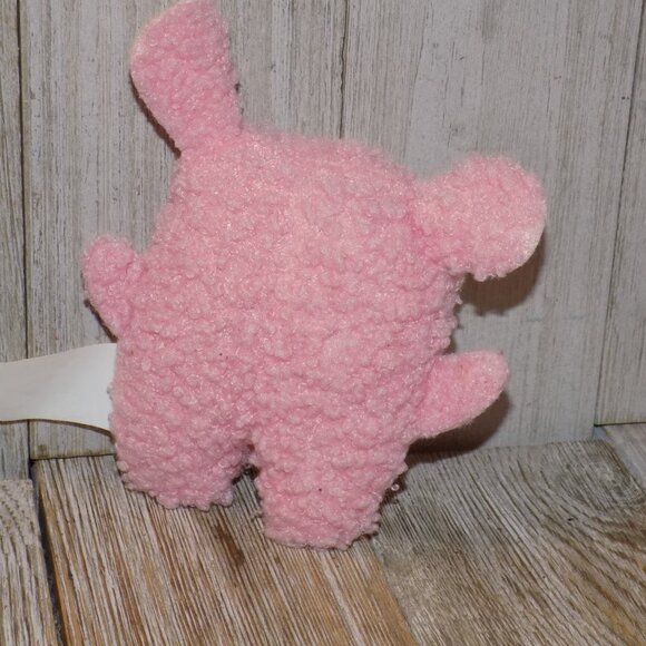 PLUSH ANIMAL LAMA ? Pink White Small,  Stuffed Animal  * - Picture 4 of 7